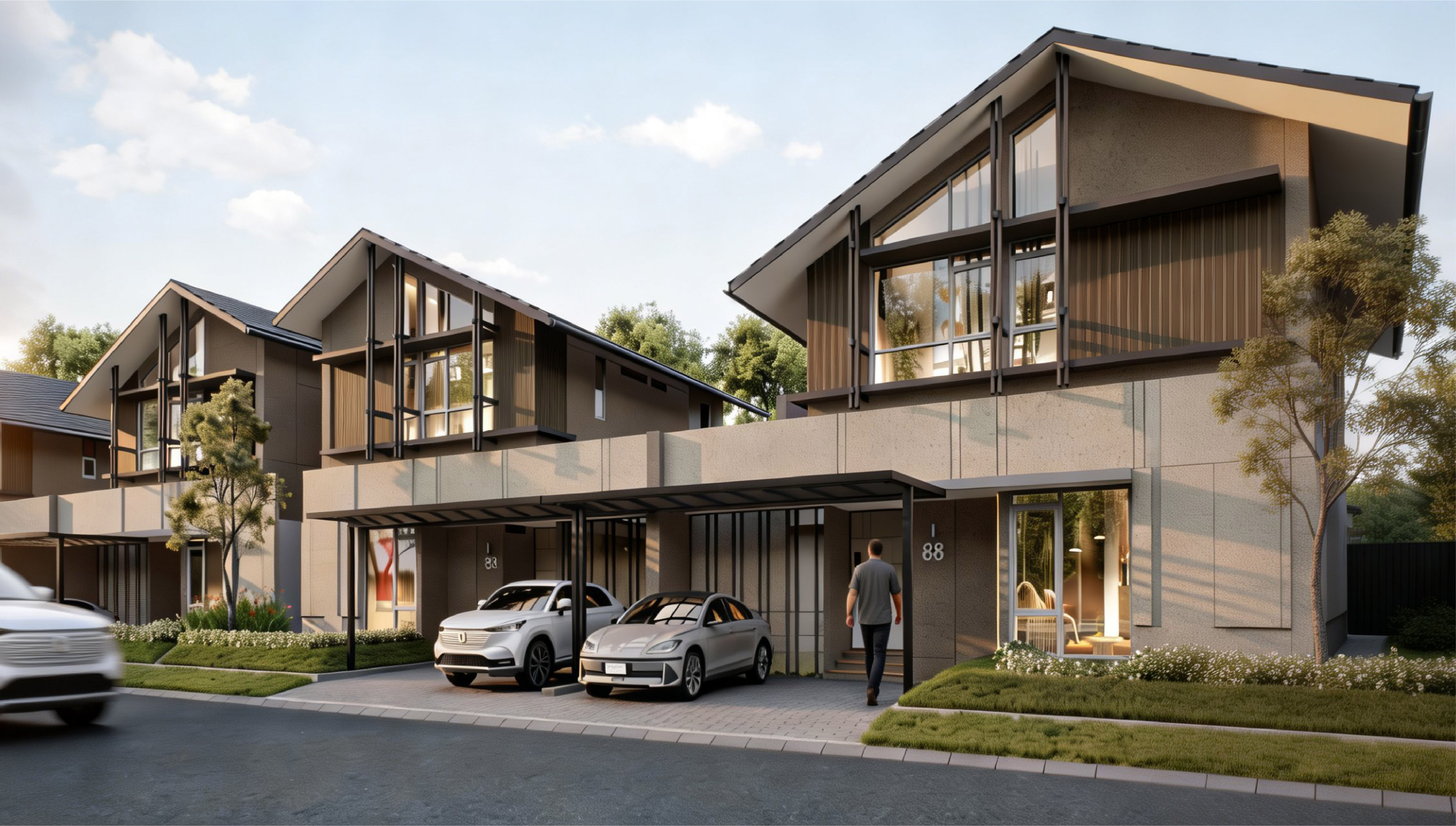 Tatar Bungawari: Harmoni Hunian Japandi di Kota Baru Parahyangan